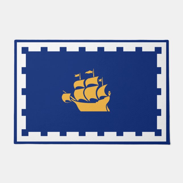 Paillasson Drapeau de Québec (Québec, Canada) (Devant)