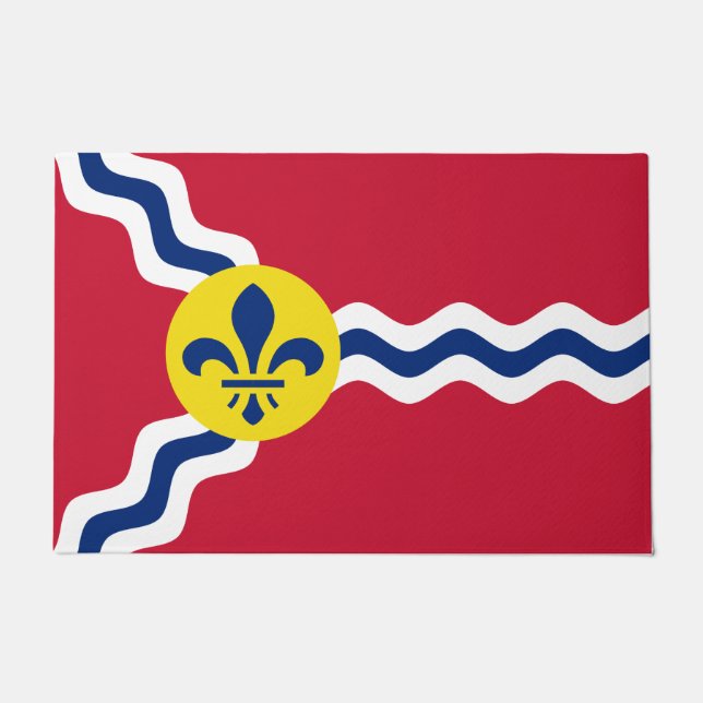 Paillasson Drapeau de Saint-Louis, Missouri (Devant)