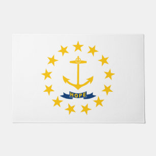 Paillasson Drapeau d'État de Rhode Island