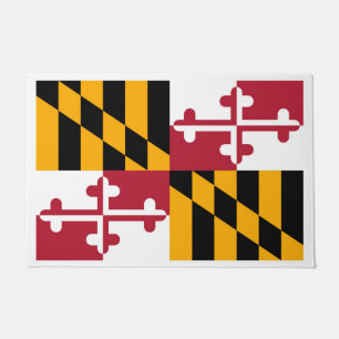 Paillasson Drapeau d'état du Maryland
