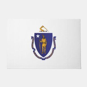 Paillasson Drapeau d'Etat du Massachusetts, États-Unis