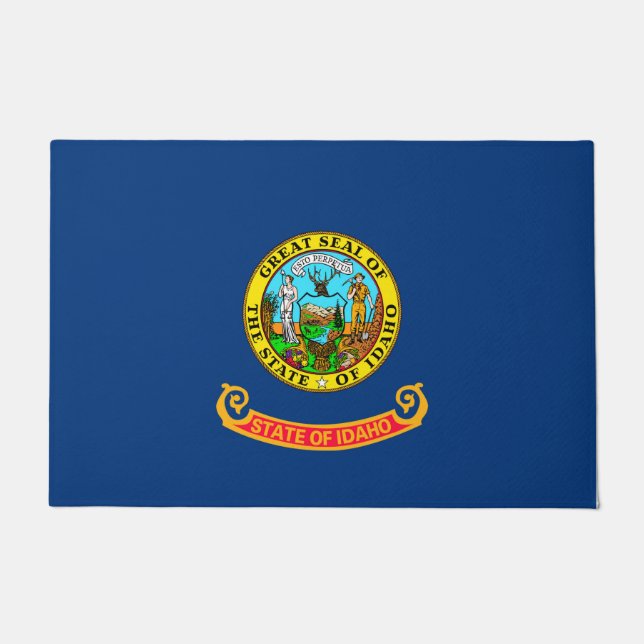Paillasson Drapeau d'État Idaho (Devant)