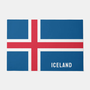 Paillasson Drapeau d'Islande