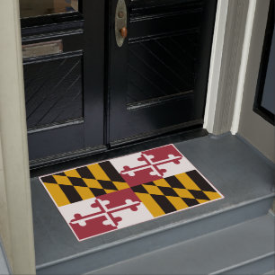Paillasson Drapeau du Maryland (États-Unis)