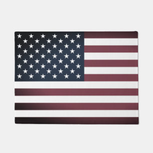 Paillasson Drapeau du mat des États-Unis d'Amérique
