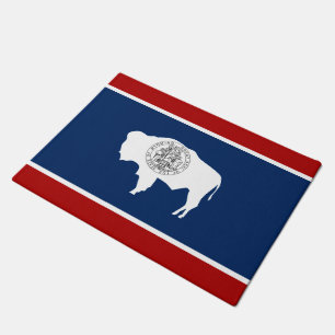 Paillasson Drapeau du Wyoming