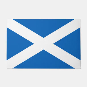 Paillasson Drapeau écossais (Saltire) (Drapeau de l'Écosse)