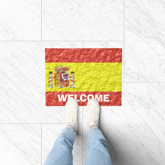 Paillasson Drapeau espagnol (Intérieur)