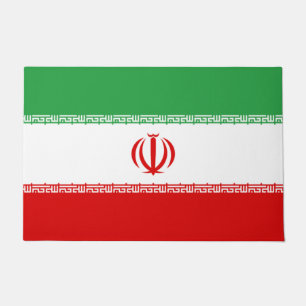 Paillasson Drapeau iranien (Iran) (persan)