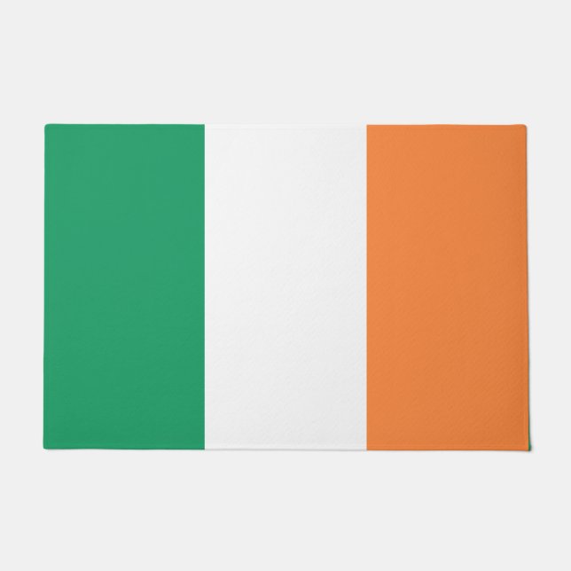 Paillasson Drapeau irlandais (République d'Irlande) (ROI) (Ei (Devant)