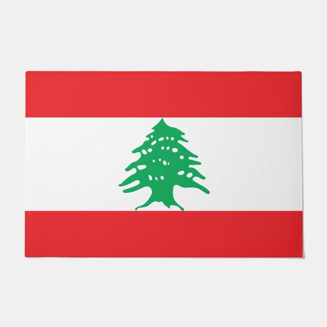 Paillasson Drapeau libanais (Drapeau libanais) (Devant)
