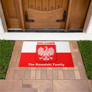 Paillasson Drapeau Pologne Patriotique Polska Voyage Aigle Wi