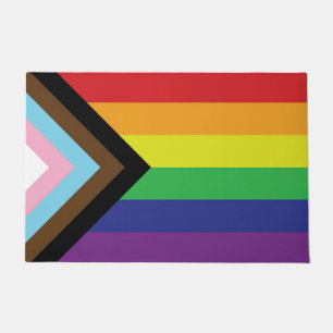 Paillasson Drapeau progressiste LGBTQIA