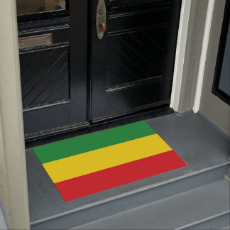 Paillasson Drapeau rastafari éthiopien Rasta