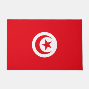 Paillasson Drapeau tunisien (Tunisie) (Croissant islamique)