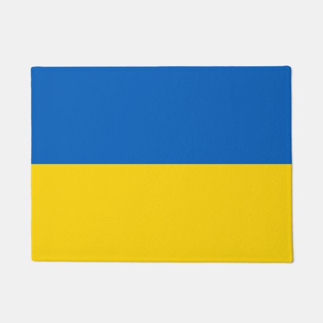 Paillasson Drapeau Ukraine (Devant)
