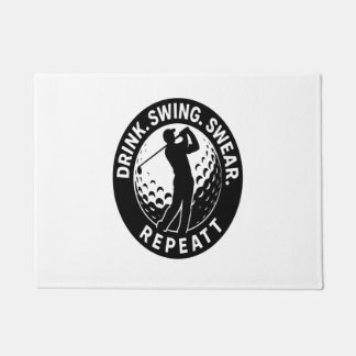 Paillasson Drink Swing Sweat Repeat Golf