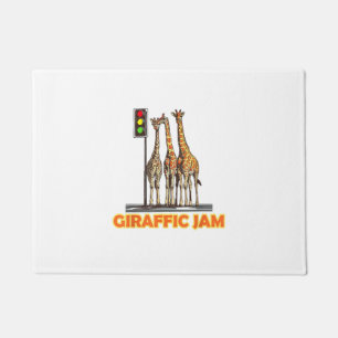 Paillasson Drôle Jam de la Giraffe de Pun