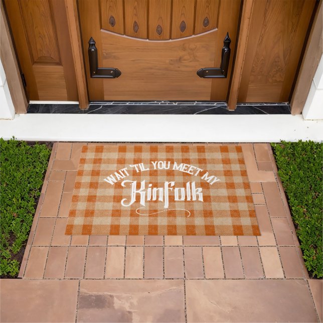 Paillasson Drôle Rencontrez le Kinfolk Rustic Country (De plein air)