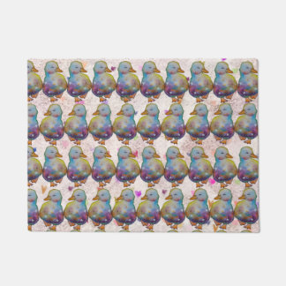 Paillasson Duck named Rainbow