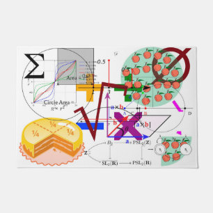 Paillasson école de physique de formule mathématique