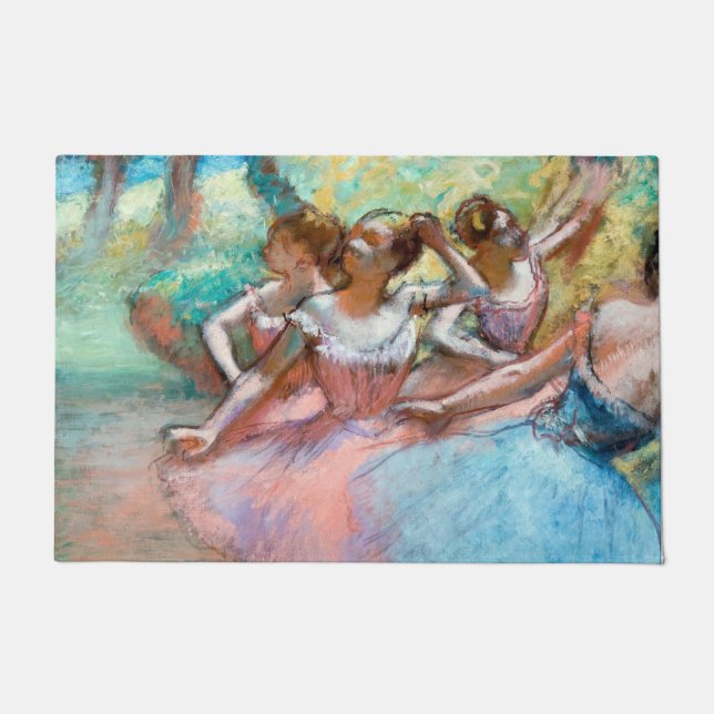 Paillasson Edgar Degas - Quatre Ballerinas sur scène (Devant)
