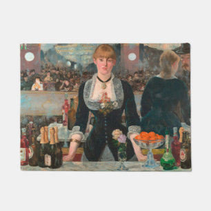 Paillasson Édouard Manet Un bar aux Folies-Bergère