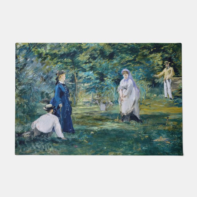 Paillasson Edouard Manet - Un jeu de Croquet (Devant)