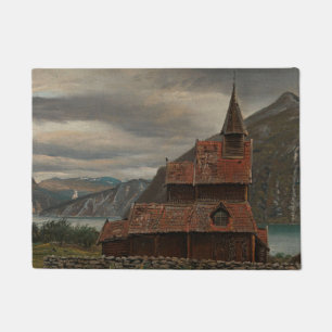 Paillasson Église norvégienne de Stave (par Knud Baade)