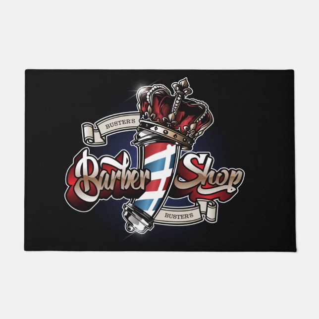 Paillasson Elégant Barbershop Crown (Devant)