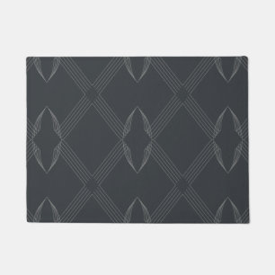 Paillasson Élégant, chic, luxueux, motif de ligne simple