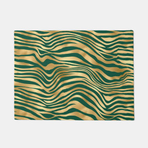 Paillasson Emerald and Gold Safari Series Design 4