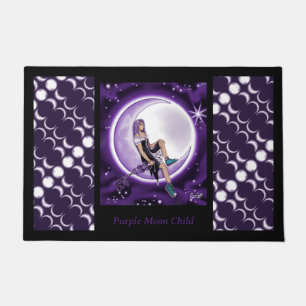 Paillasson Enfant de la Lune Violette
