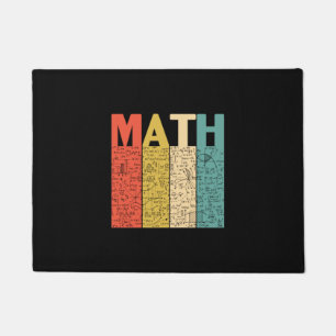 Paillasson Enseignant en mathématiques Définition Vintage d