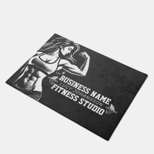 Paillasson Entraîneur de fitness moderne Bodybuilding Instruc
