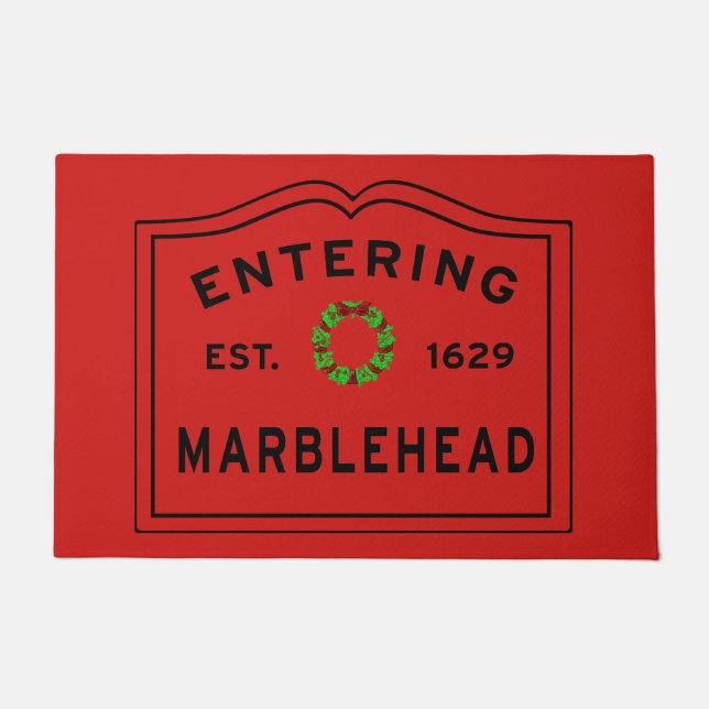 Paillasson Entrée Marblehead Noël (Devant)
