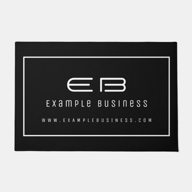 Paillasson Entreprise moderne professionnelle minimale (Devant)
