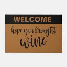 Espoir Personnalisable Vous Avez Apporté Vin Amusa