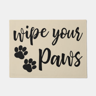 Paillasson Essuyez votre natte de pattes