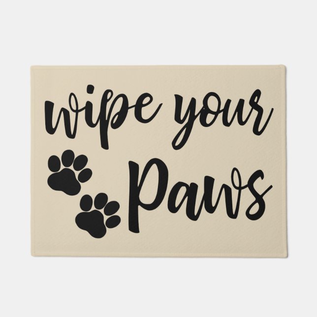 Paillasson Essuyez votre natte de pattes (Devant)