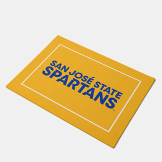 Paillasson État Spartans Wordmark de San Jose