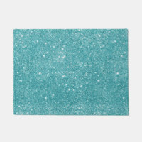 Étincelles turquoises de parties scintillantes