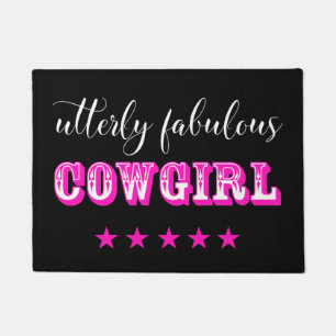 Paillasson Fabuleux "COWGIRL"
