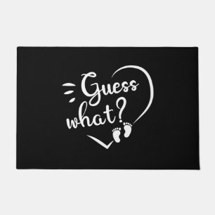 Paillasson Faire-part de grossesse