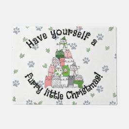 Paillasson Fais un petit Noël de fureur