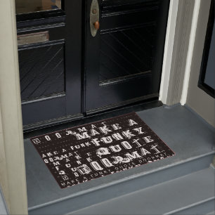 Paillasson Faites votre propre devis Funky Personnalisé   Noi
