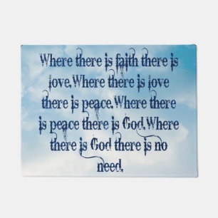 Paillasson Faith Door Mat