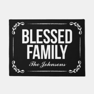 Paillasson Famille bénie Doormat2