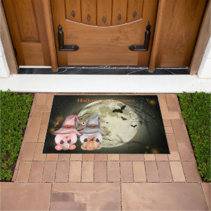 Paillasson Famille des Gnomes d'Halloween