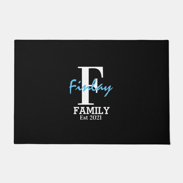 Paillasson Famille personnalisée  (Devant)